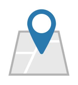 Act icon depicts a pushpin on a map